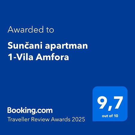 Suncani Apartman 1-Vila Amfora ブドヴァ エクステリア 写真